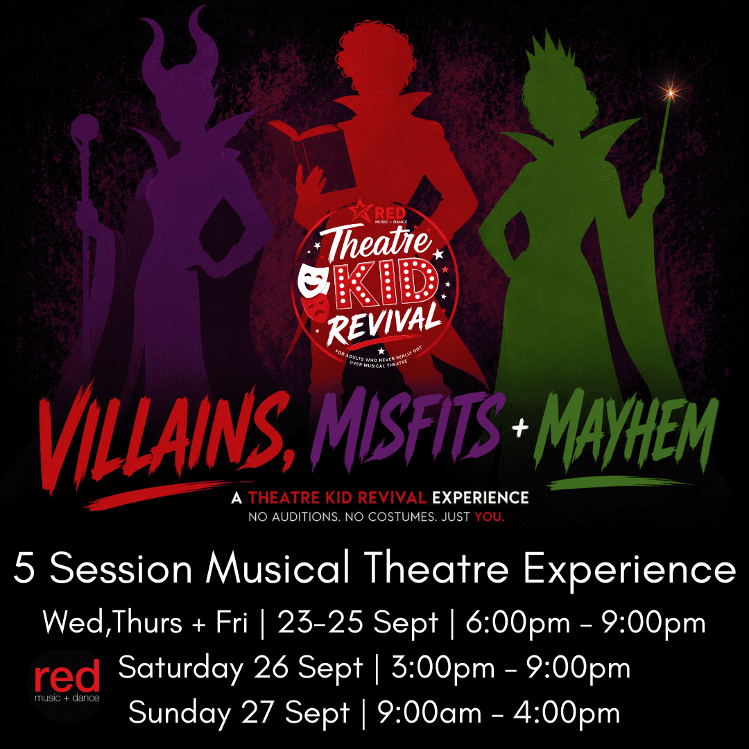 Adults Musical Theatre Class Workshop Experience Redcliffe